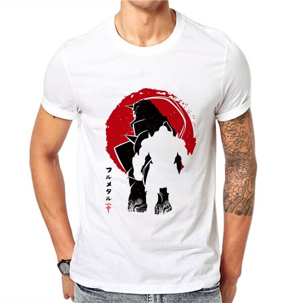 Grand métal soleil t shirts hommes femmes Harajuku