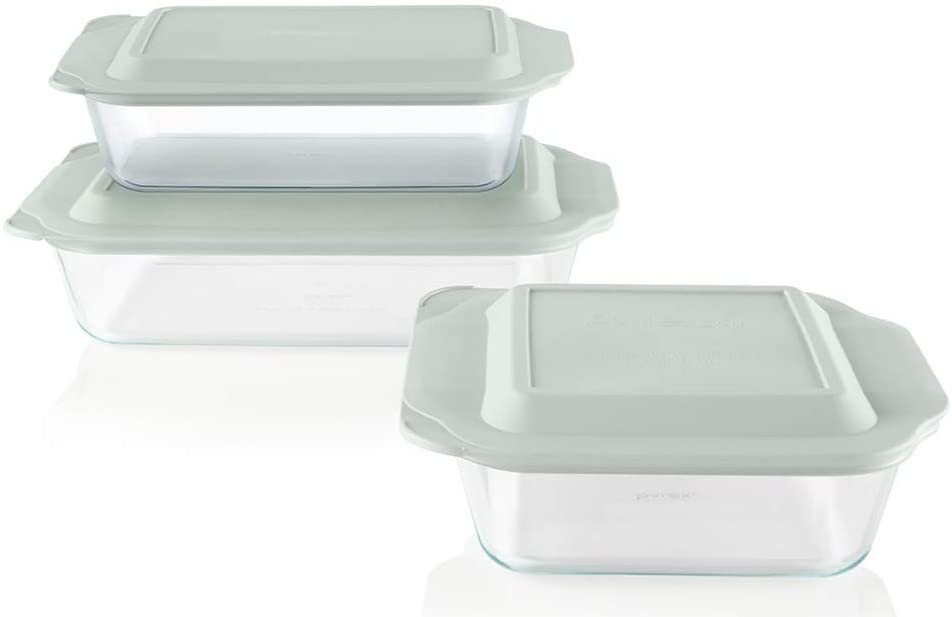 Set de pyrex pour le four