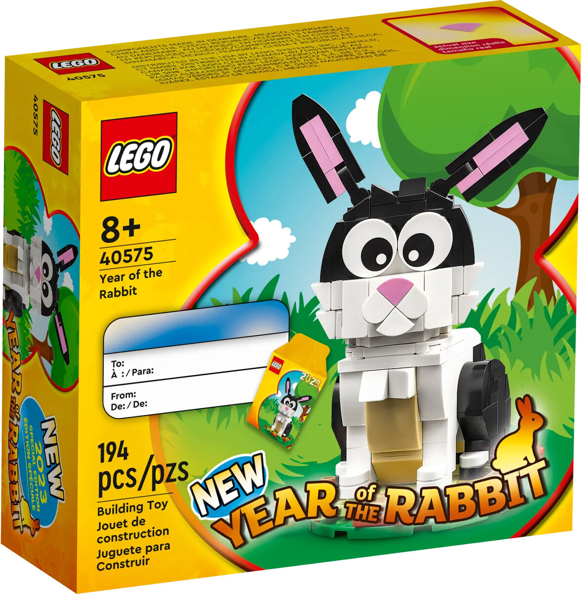 LEGO Saisonnier 40575 pas cher, L'année du Lapin