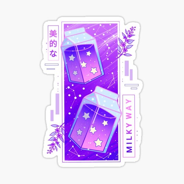 Boissons Voie Lactée | Sticker