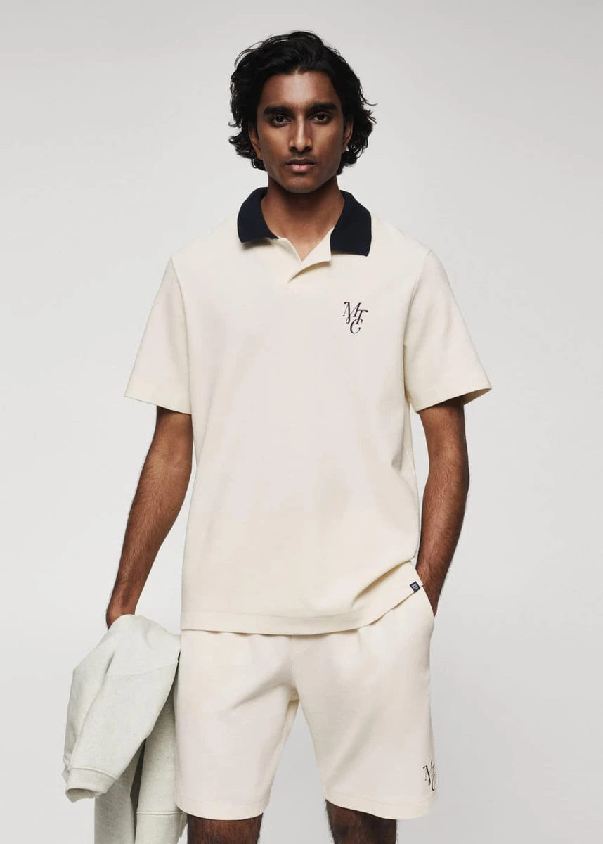 Polo coton imprimé -  Homme | Mango Man France