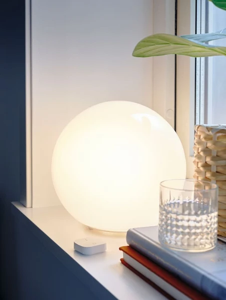 FADO Lampe de table - blanc 25 cm