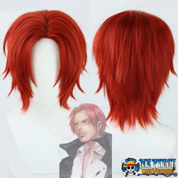 Red Hair Shanks Cosplay Halloween Wig | One Piece Universe Store