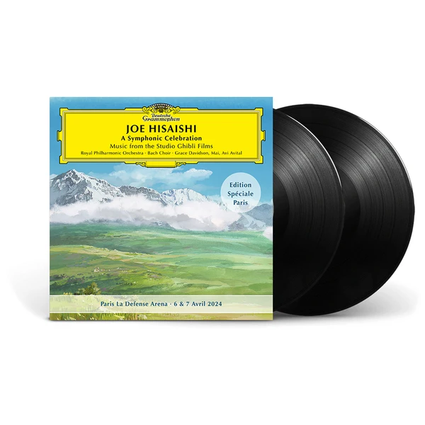 Joe Hisaishi - A Symphonic Celebration - Music from the Studio Ghibli Films of Hayao Miyazaki - Double vinyle cover alternative Paris