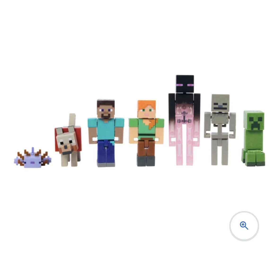 Minecraft - Coffret Création de monde : 7 Figurines 8 cm