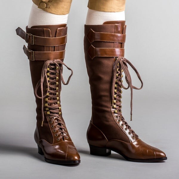 Cambridge Women Edwardian Bicycle Boots 