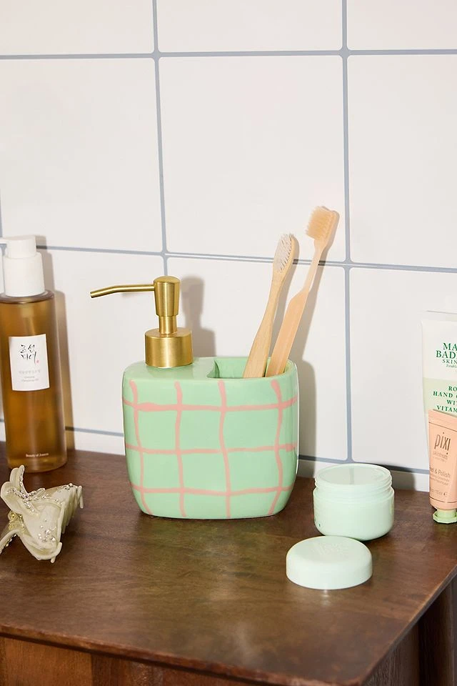 Ensemble Savon et Pot de Rangement Sage Ari