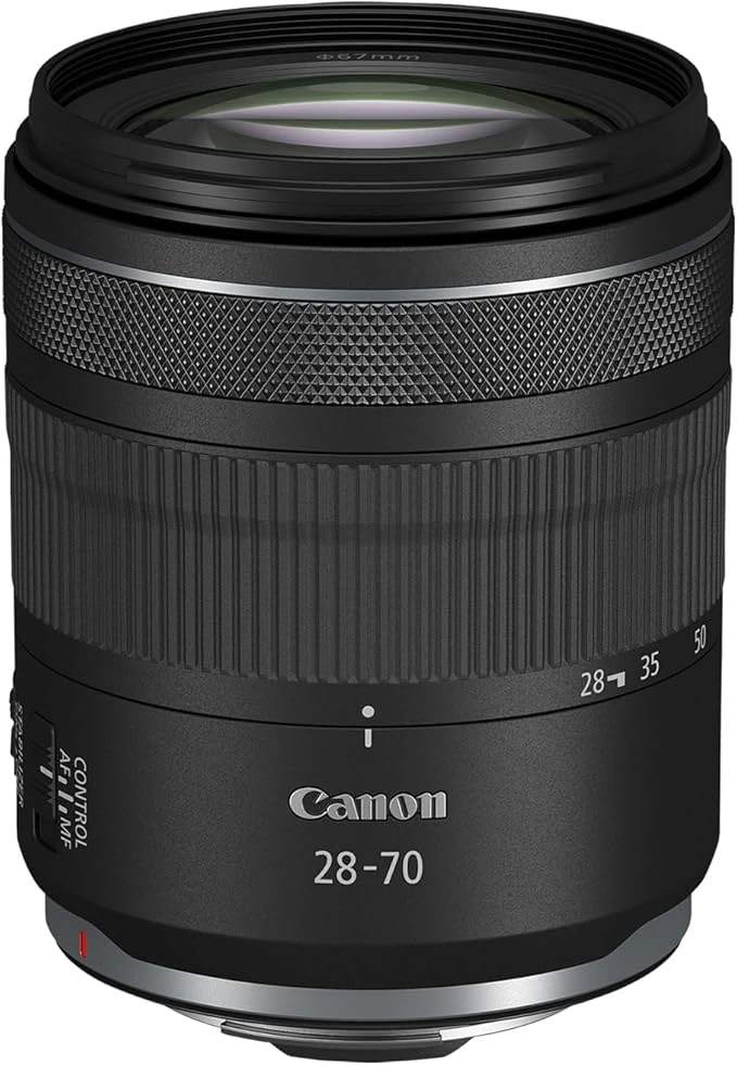 Objectif Zoom Standard Canon RF 28-70mm F2.8 is STM pour appareils Photo du système EOS R avec stabilisateur d'image à 5,5 Vitesses, tropicalisé, Conception compacte et légère