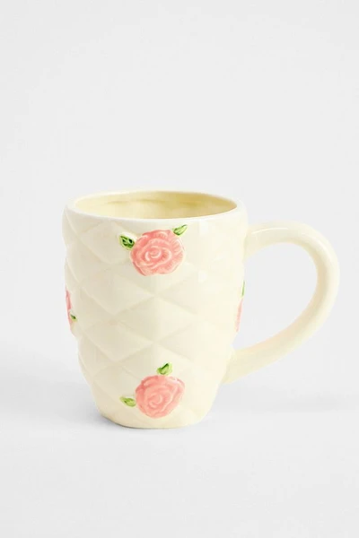 Quilted Rose Mug