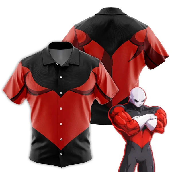 Jiren Cosplay Shirt Hawaiian Style New Release 2025 | Tropi Hawaiian Shirts Store