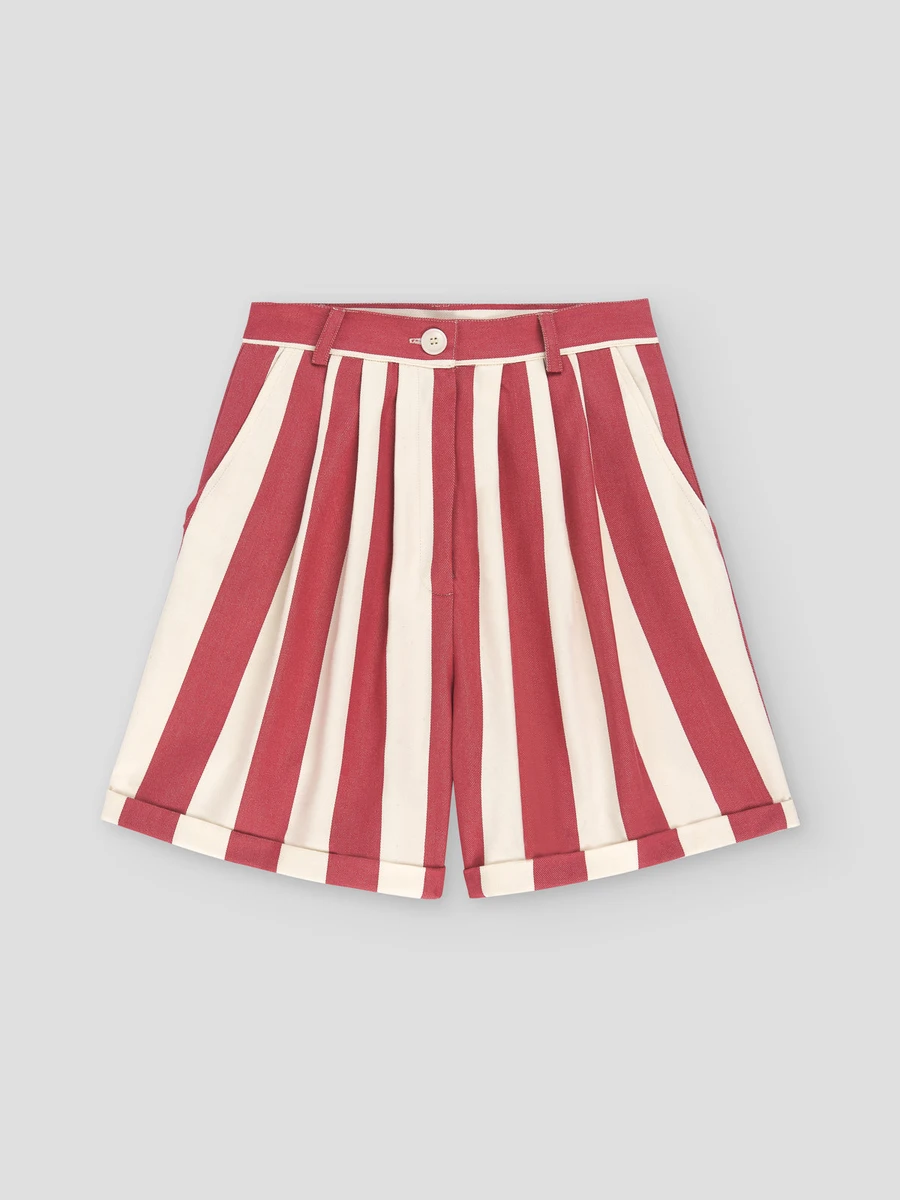 Parasol Red Bermudas