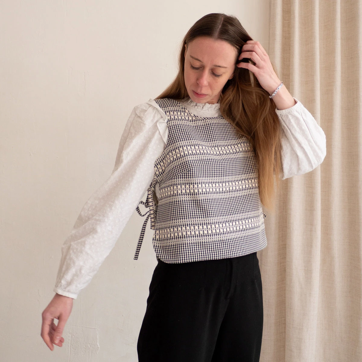Patron plastron et pull sans manches femme BRISBANE PDF