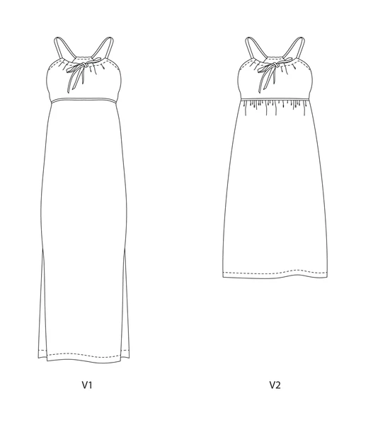 Paloma Summer Dress sewing pattern – Plus Sizes 0 to 28