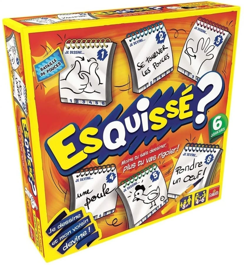 Esquissé ? version 6 joueurs - Goliath