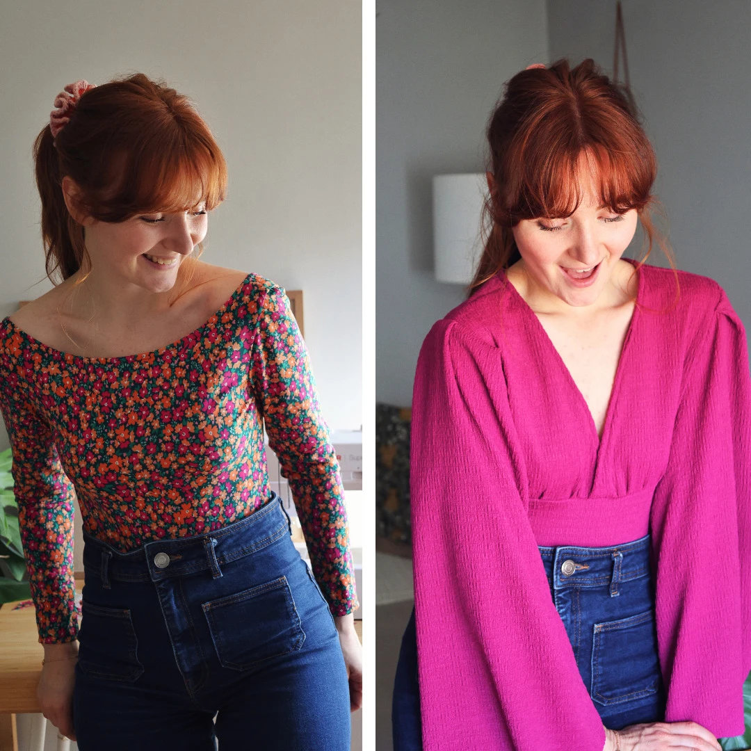 Patron de couture format PDF impression A4 jupe-culotte femme