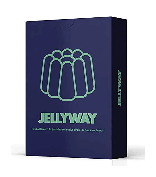 Jellyway® - Probablement Le Jeu à Boire Le Plus drôle de Tous Les Temps | Jeu de soirée - Jeu de Cartes - soirée Jeux - Jeu d'alcool - Jeu à Boire - Parfait pour Les enterrements de Vie de garçon