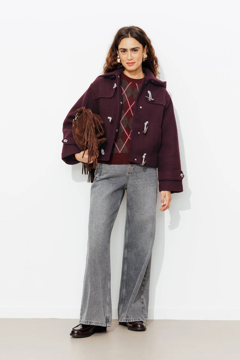 Duffle-coat à capuche Femme