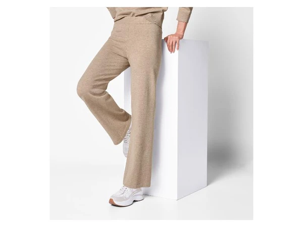 Fijngebreide broek voor dames