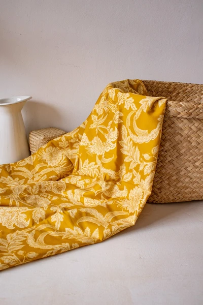 Batiste de coton Hana - coloris safran