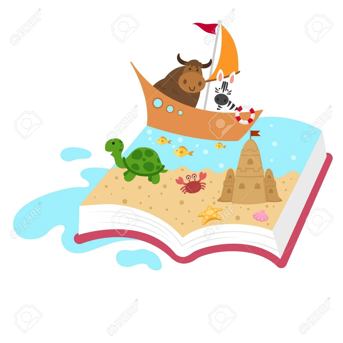 Livre pour lire des histoires à baby