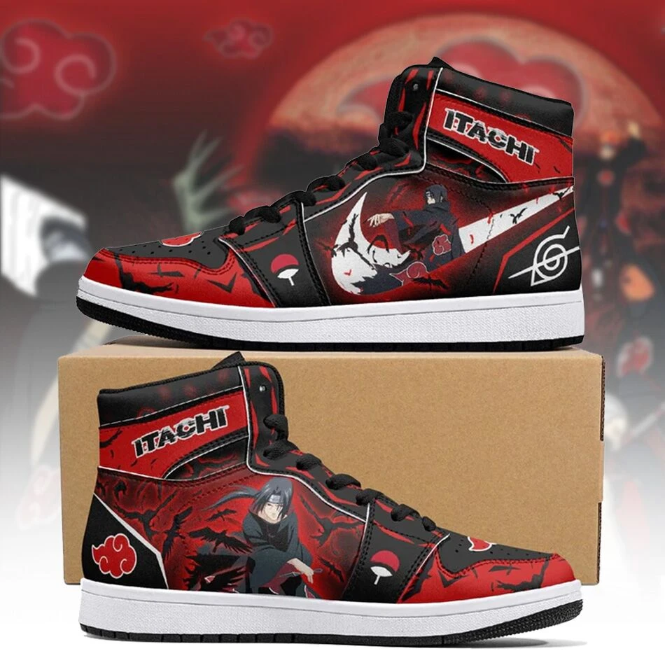 Naruto Shoes Custom Uchiha Itachi J-Force 2023 | Naruto-universe.com