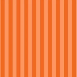orange stripes Fabric | Spoonflower