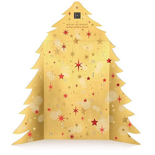 RITUALS Ritual of Advent Exclusive Calendrier de l'Avent 2019, 24 Jours Avant Noel, 24 Surprises Beauty, Cosmétique pour Femme Gammes Ayurveda, Sakura, Samurai, Namaste, Dao, Hammam, Happy Buddha