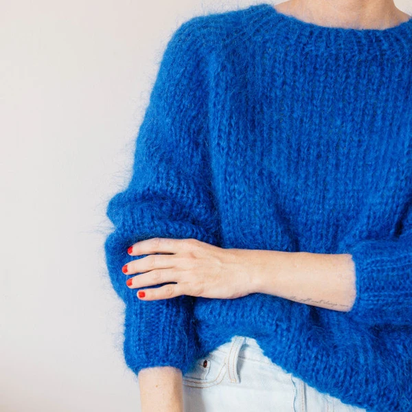 Kit tricot le pull Klein de Mlle Sophie