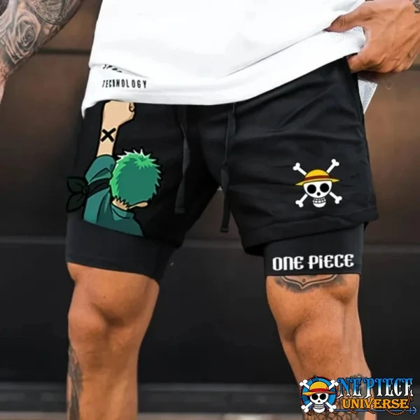 One Piece 3D Print Luffy Swimming Shorts | One Piece universe Store