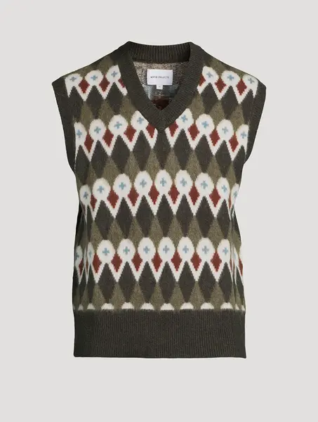 Débardeur Melvin à motif Fair Isle