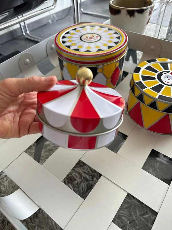 Lot de 3 boîtes de conservations alessi 