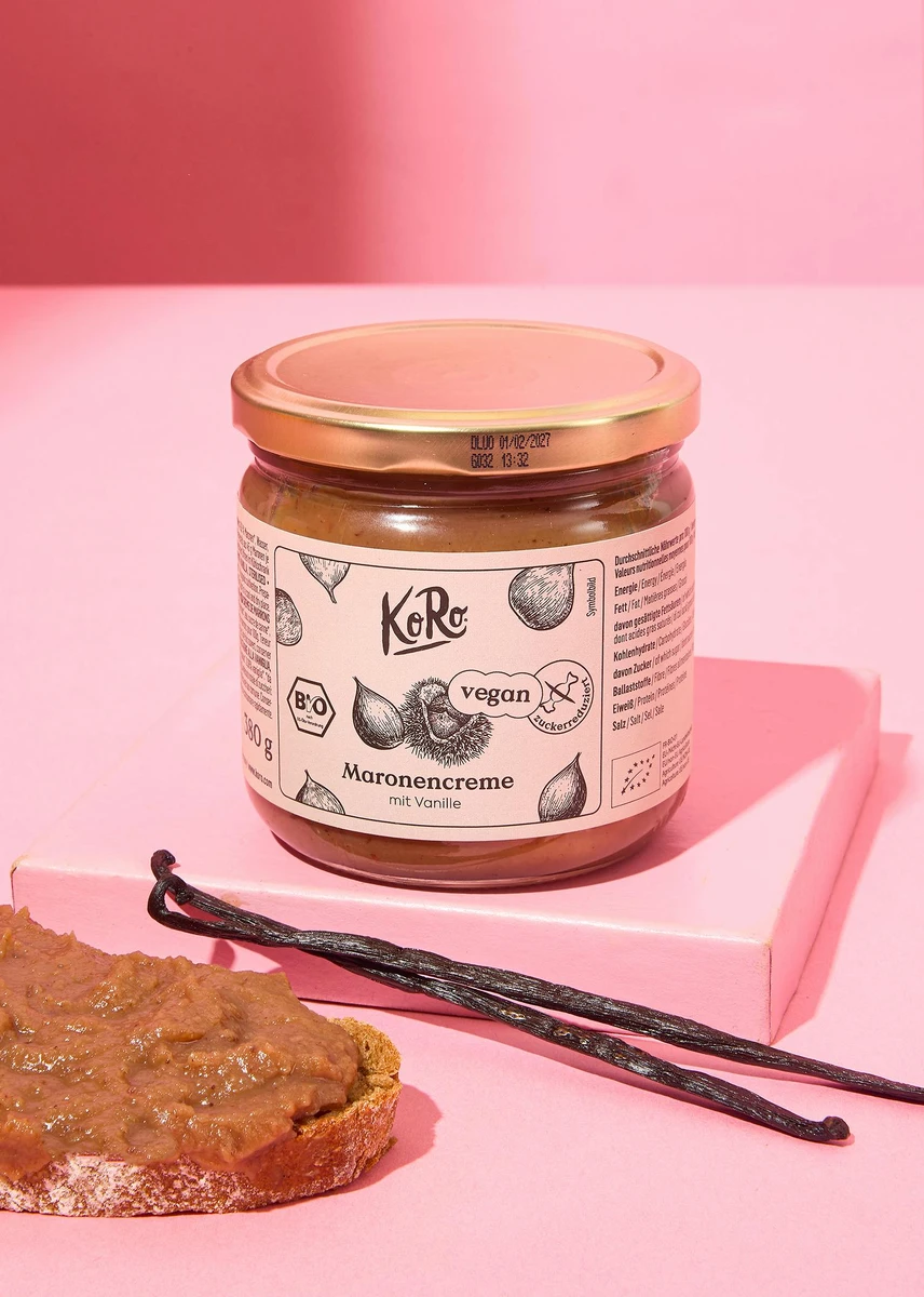 Crème de marrons bio 380 g - Vegan - Crémeuse | KoRo France