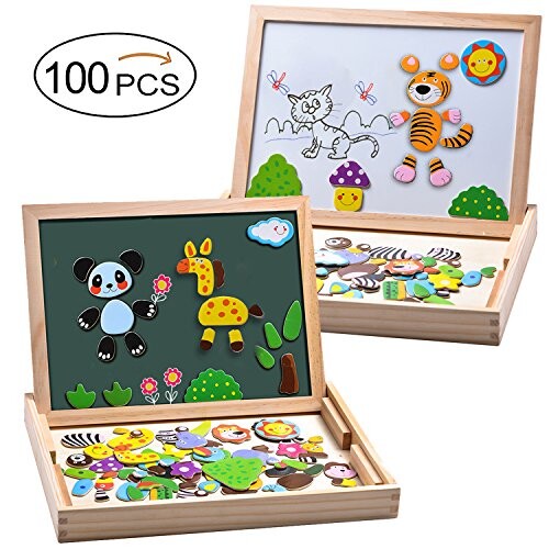 Puzzle éducatif pour enfants en bois jouets pour l'éducation