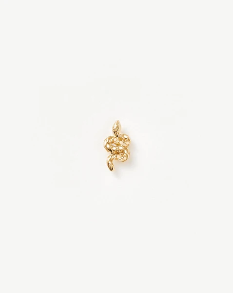 Fine Snake Single Stud Earring