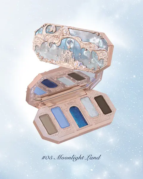 Moonlight Mermaid Five-Color Jewelry Eyeshadow Palette