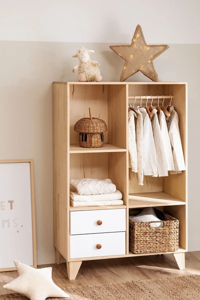Armoire en Bois Boxy Kids