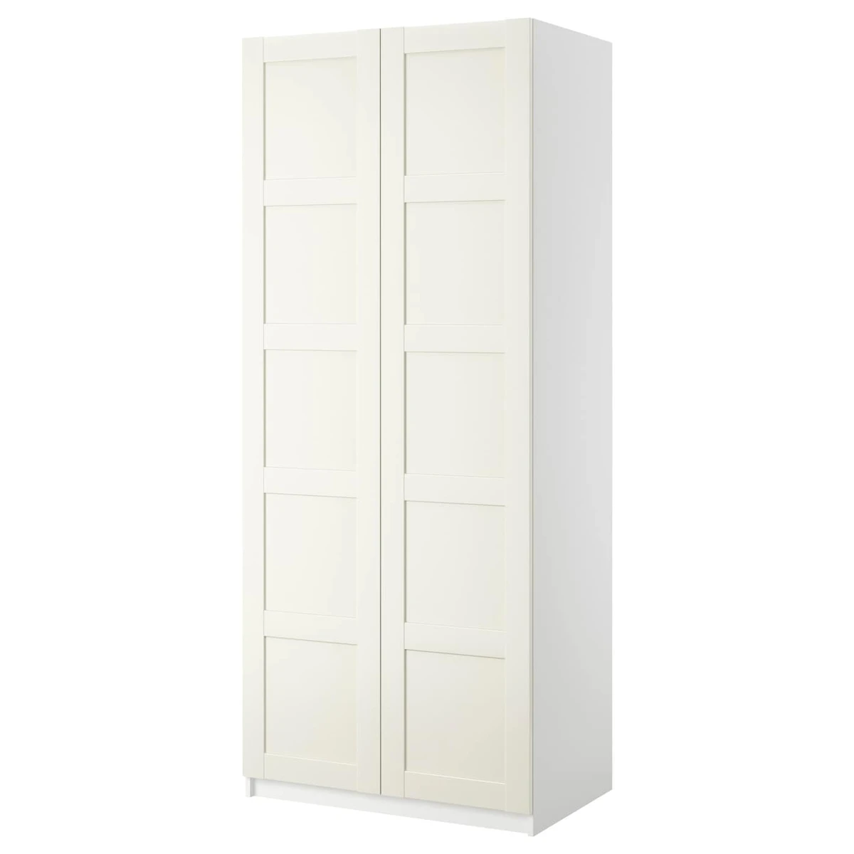 PAX / BERGSBO Combinaison armoire - blanc/blanc 100x60x236 cm