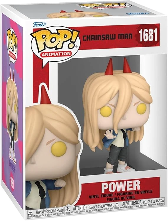 Funko Pop! Animation: CSM - Power - Chainsaw Man - Figurine en Vinyle à Collectionner - Idée de Cadeau - Produits Officiels - Jouets pour Les Enfants et Adultes - Anime Fans