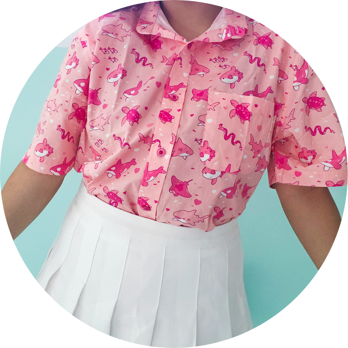 Heart of the Sea Button-Up Shirt