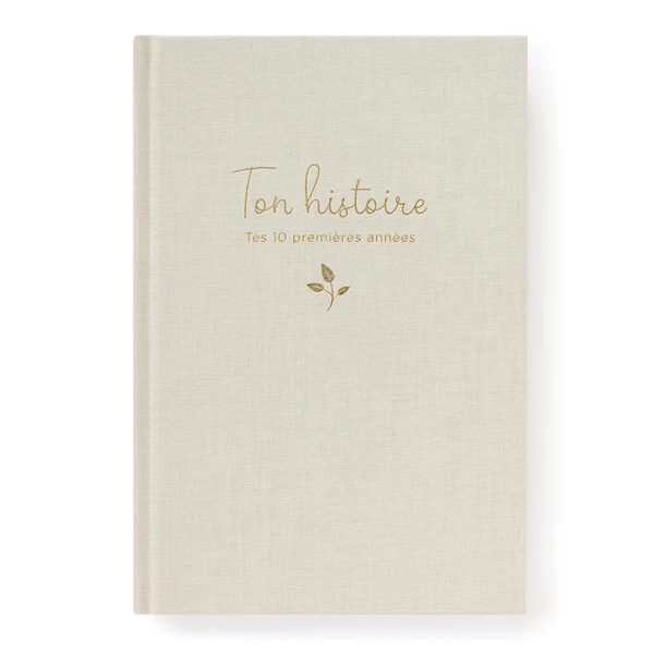 Livre souvenirs d'enfant, de la conception à ses 10 ans.