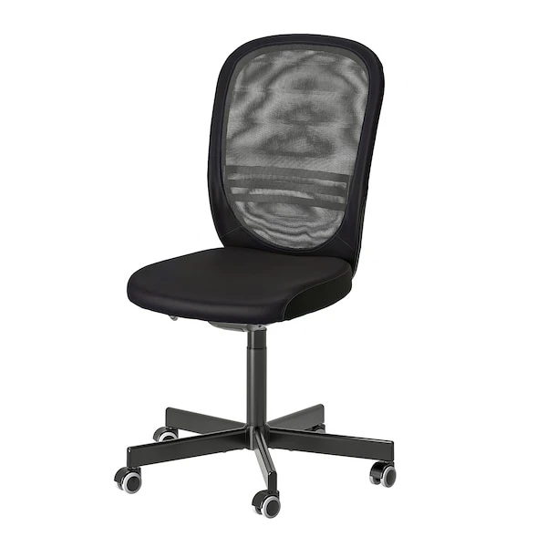 FLINTAN Chaise de bureau - noir