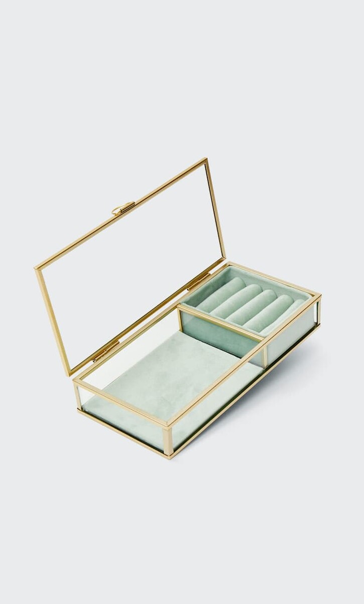 Coffret à bijoux en velours