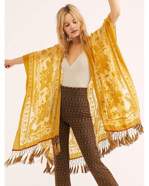 🔥✨Nightbird Burnout Kimono