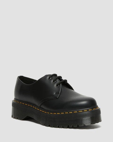 DR MARTENS Chaussures plateformes Quad 1461 en Cuir