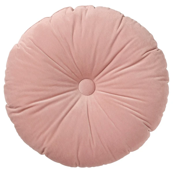KRANSBORRE Coussin - rose clair 40 cm