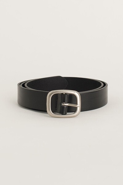 Menswear | Oval Belt, Black