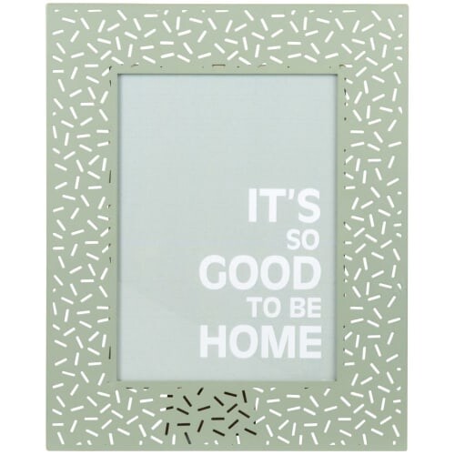 Cadre photo en métal bleu vert 13x18 | Maisons du Monde