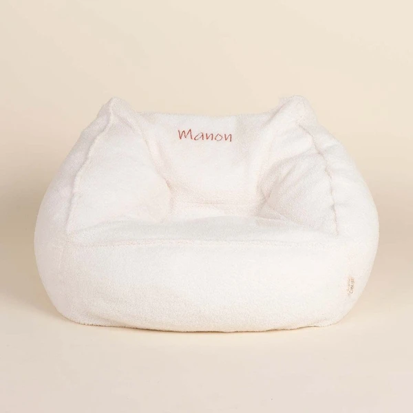 Pouf Gaston - Sherpa écru