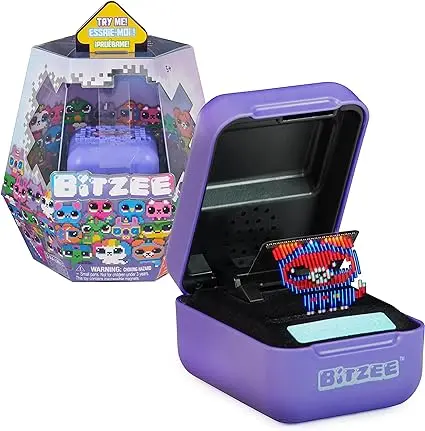 Bitzee - Mon Animal Interactif Animal Digital 3D Que Vous Pouvez Vraiment Toucher - Boîtier Electronique avec 15 Compagnons Interactifs - +10 Sons Réactions Et Jeux - Jouet Enfant 5 Ans et +