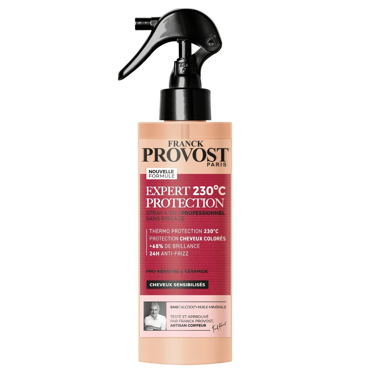 Soin cheveux sans rinçage 4en1 Professionnel Expert Protection 230° F.PROVOST